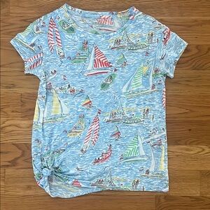 Lilly Pulitzer sailboat t shirt